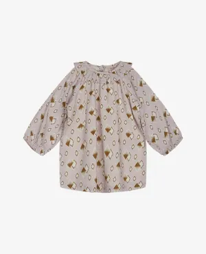 ALVIRANNM PRINTED BABY DRESS