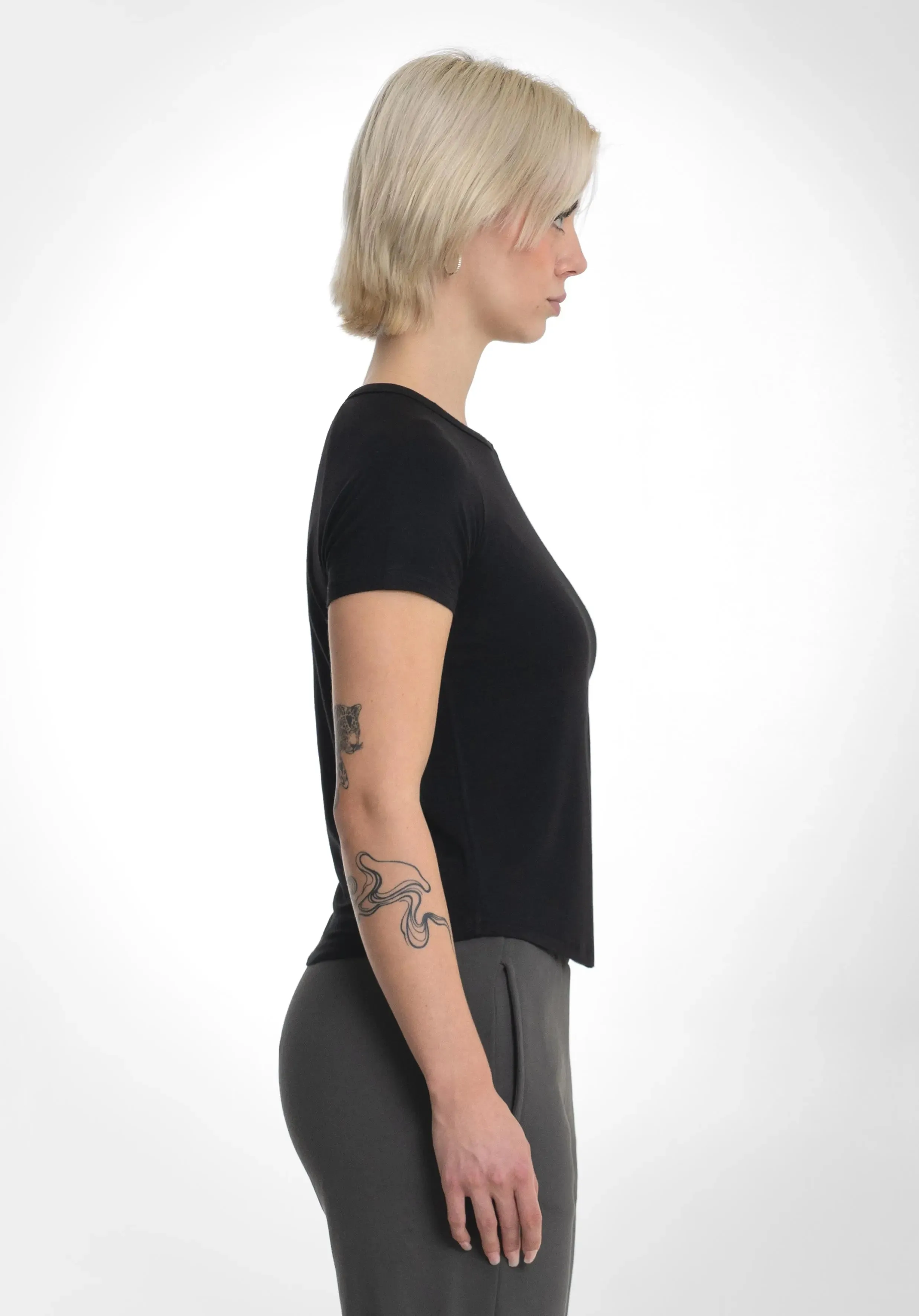 Baby Tee - Black