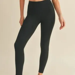 Black Aligned Performance High-Rise Leggings