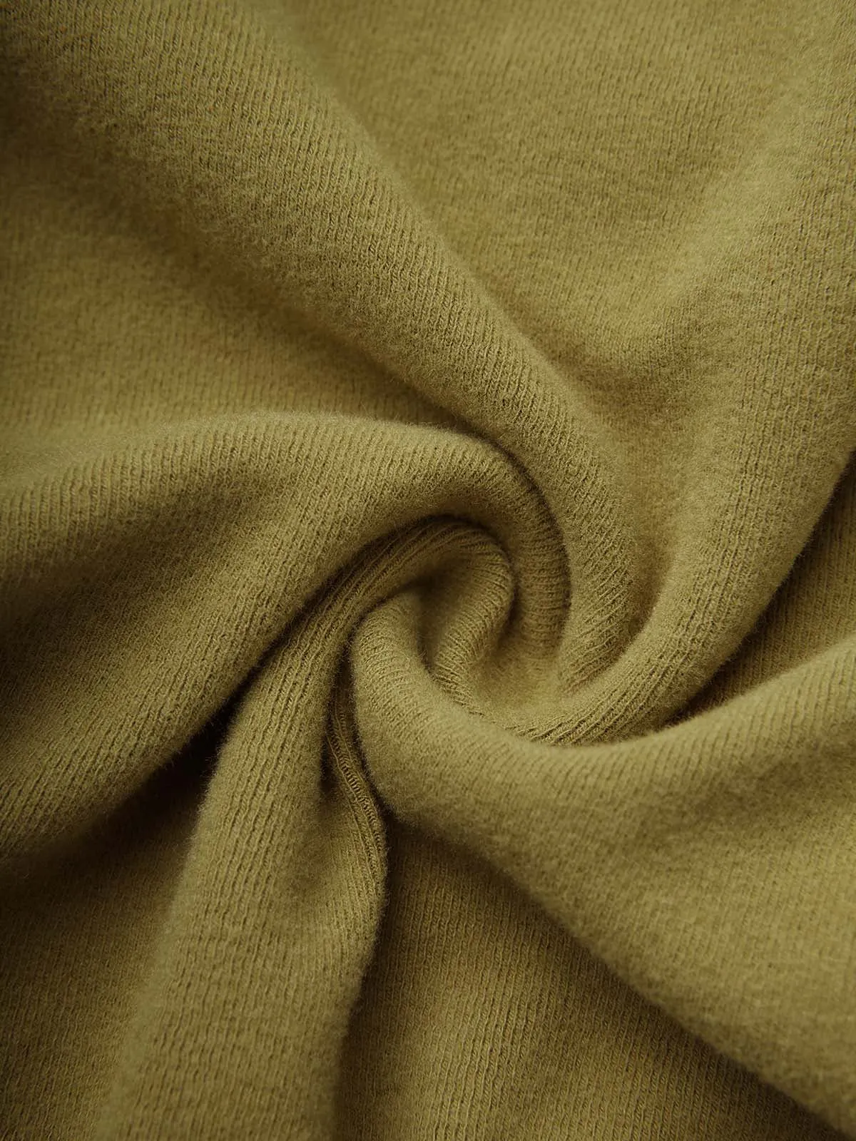 Brushed Mock Neck Wide Shoulder Tank Bramisuit