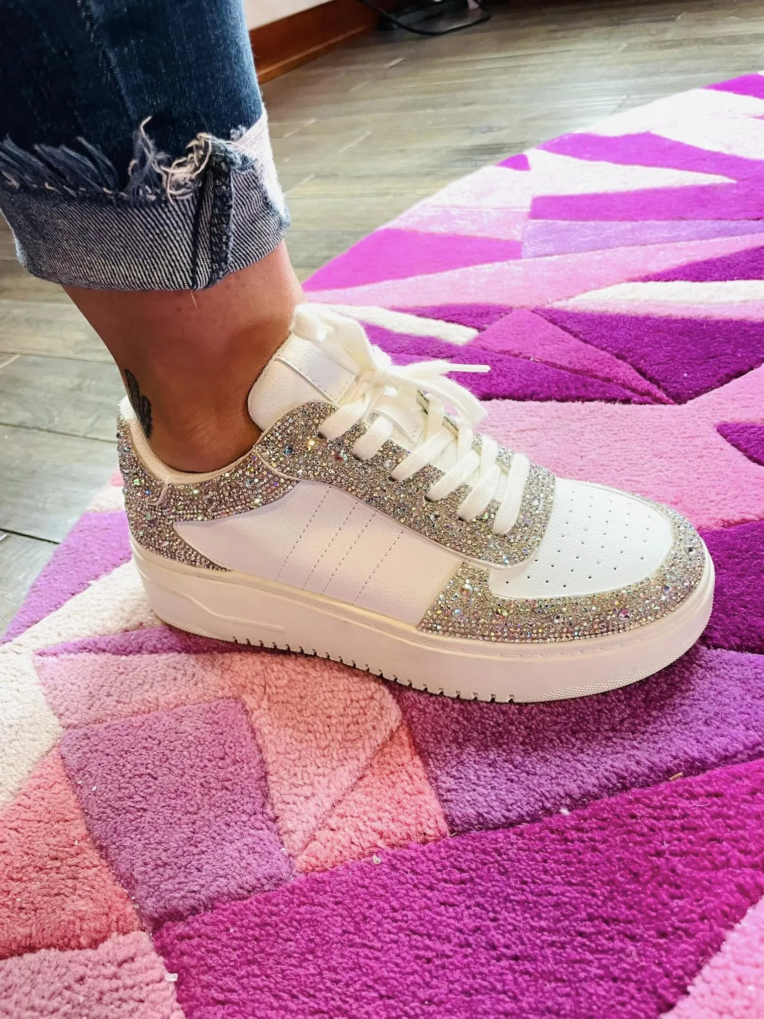 Corkys - PREGAME - Rhinestone Sneakers