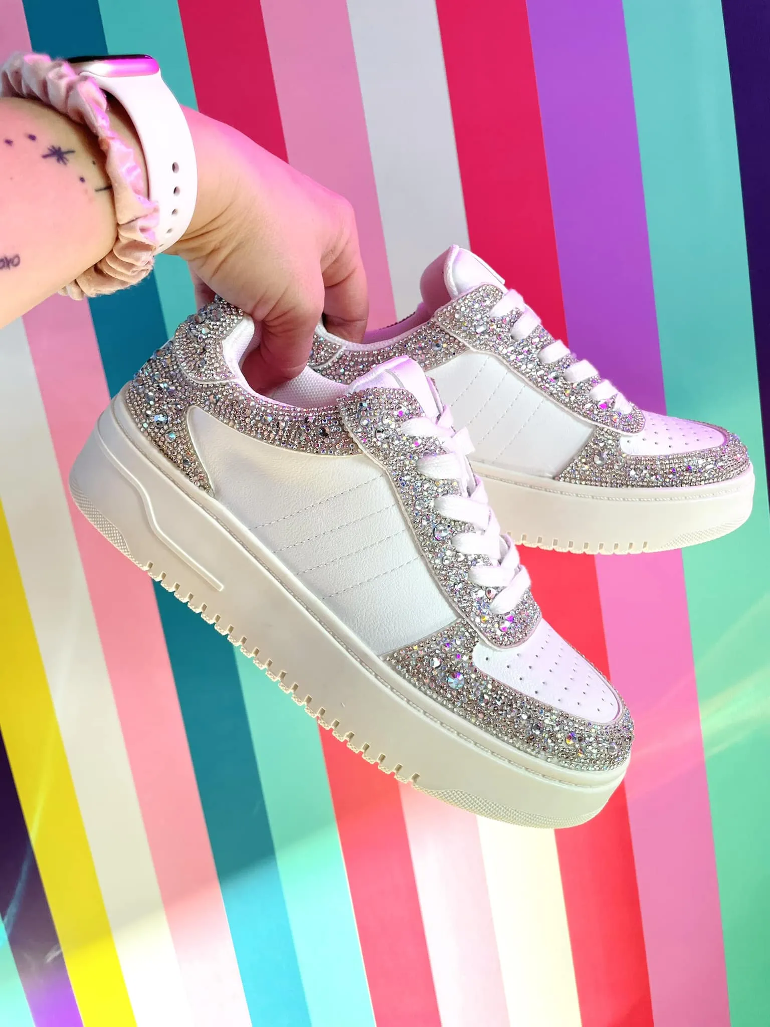 Corkys - PREGAME - Rhinestone Sneakers