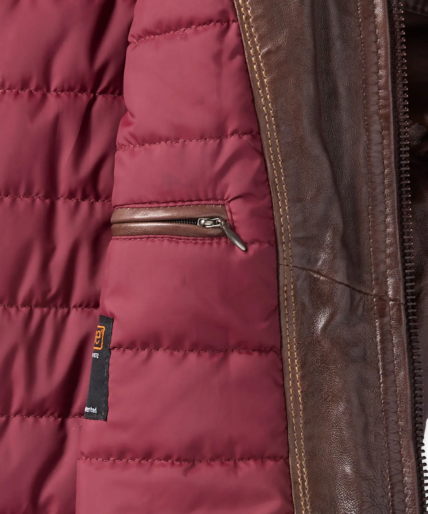 Lambskin Leather Bomber Jacket