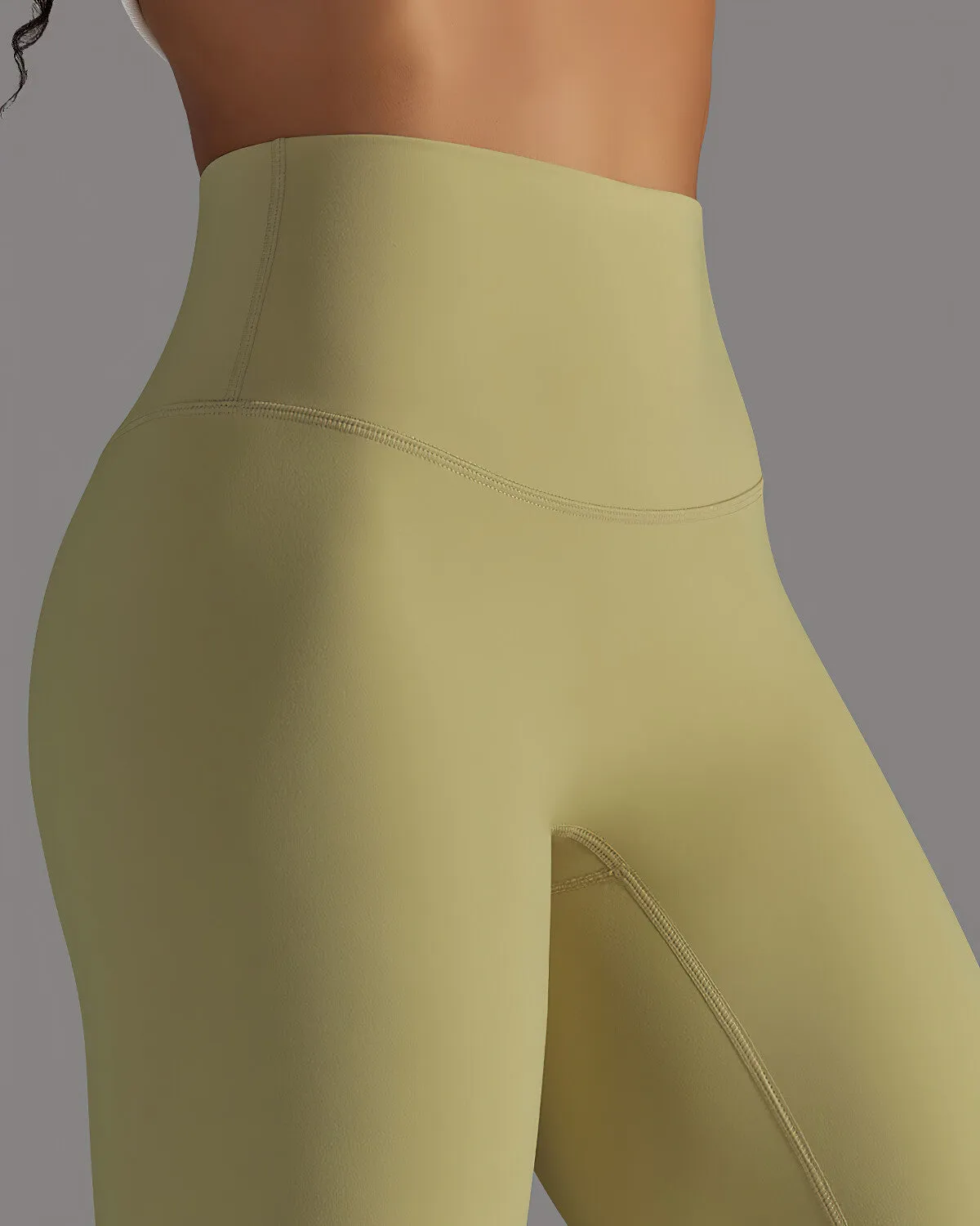 Lara Seamless Leggings - Mongoose