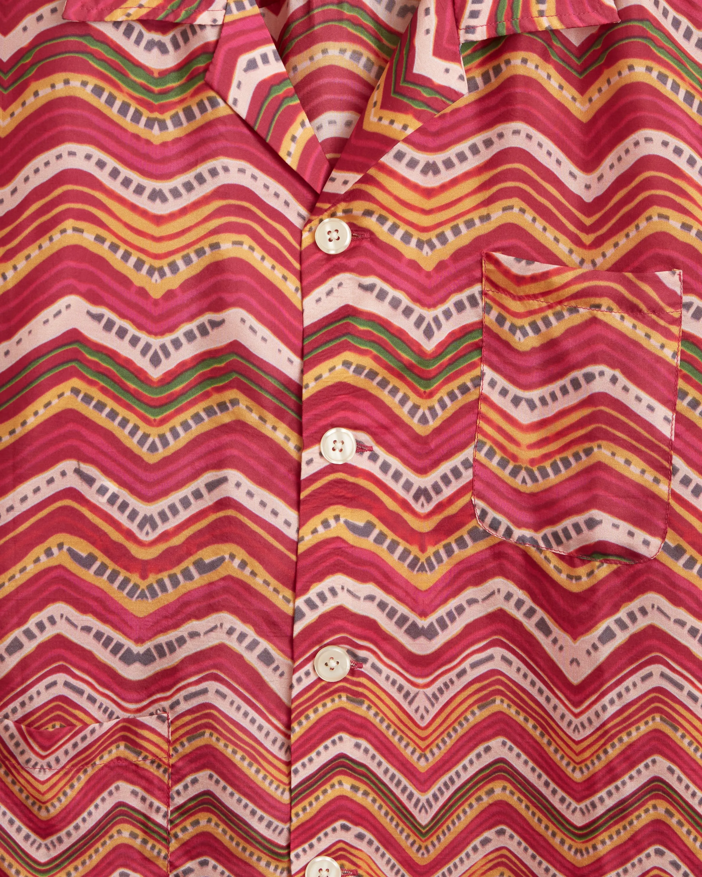 Mothra Zig-Zag Long Sleeve Shirt