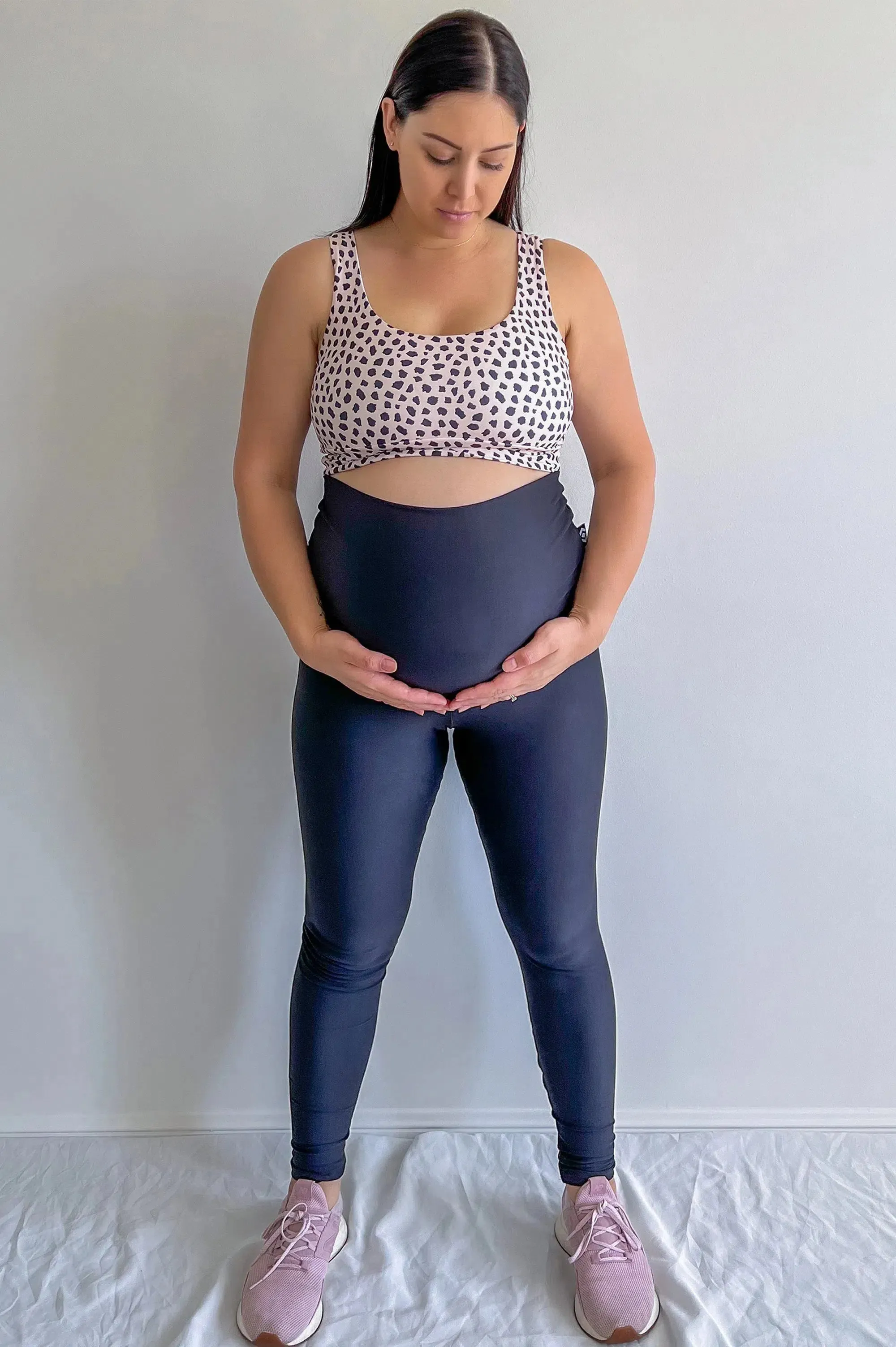 Performance Maternity Leggings - Black