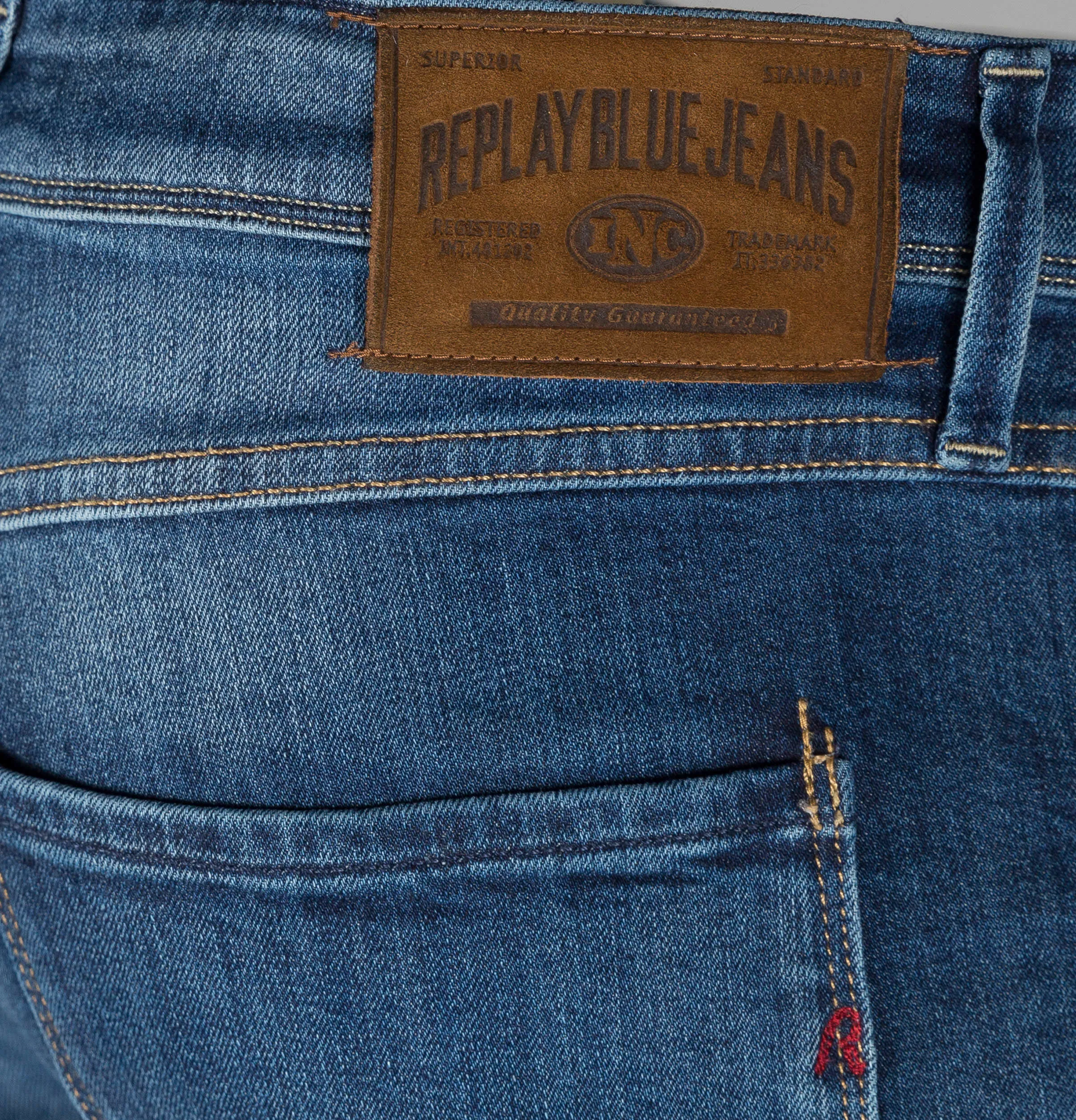 Replay Anbass Slim Fit Super Stretch Jeans