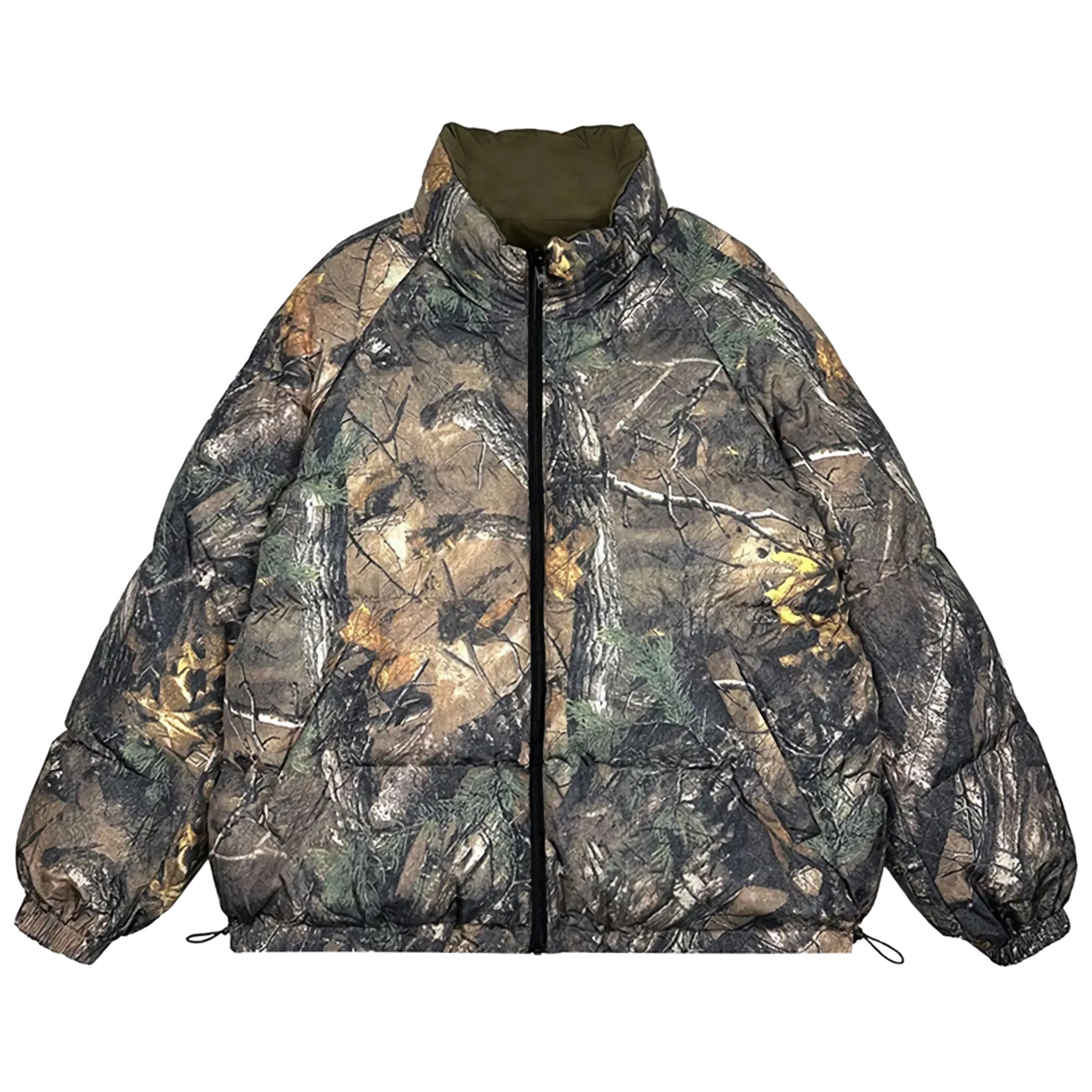Reversible Camo Puffer Jacket