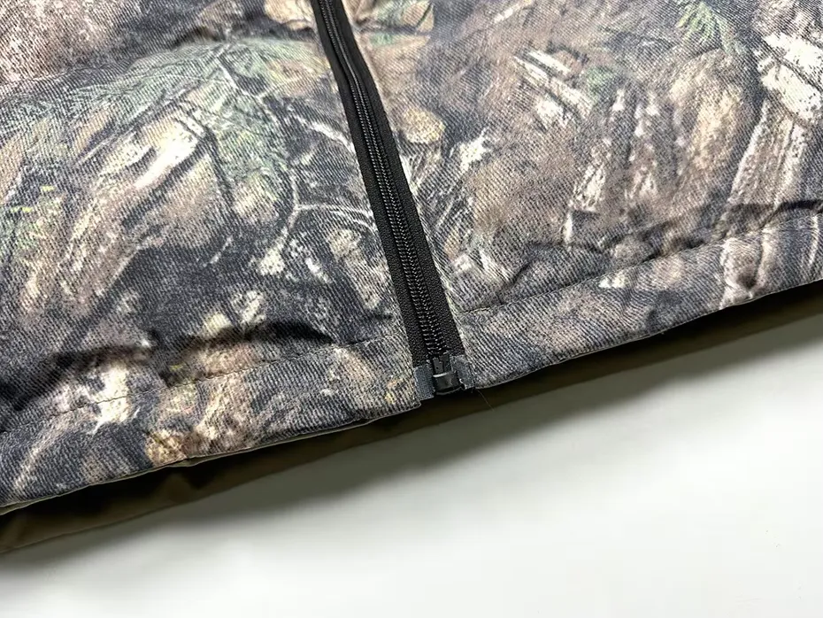 Reversible Camo Puffer Jacket