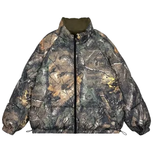 Reversible Camo Puffer Jacket
