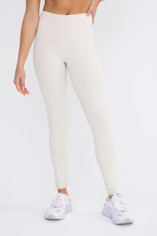 Ribbed High-Waisted Leggings