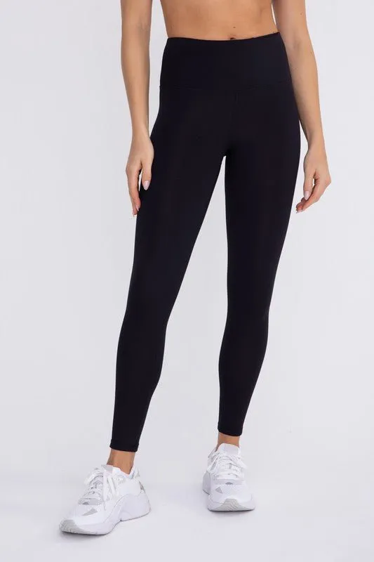 Ribbed High-Waisted Leggings