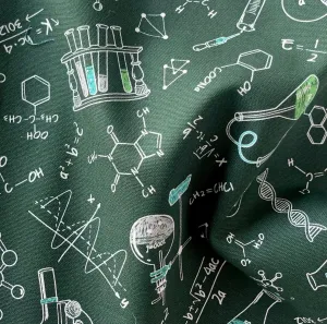 Science Experiment Evergreen Quilting Cotton (Made in Japan)
