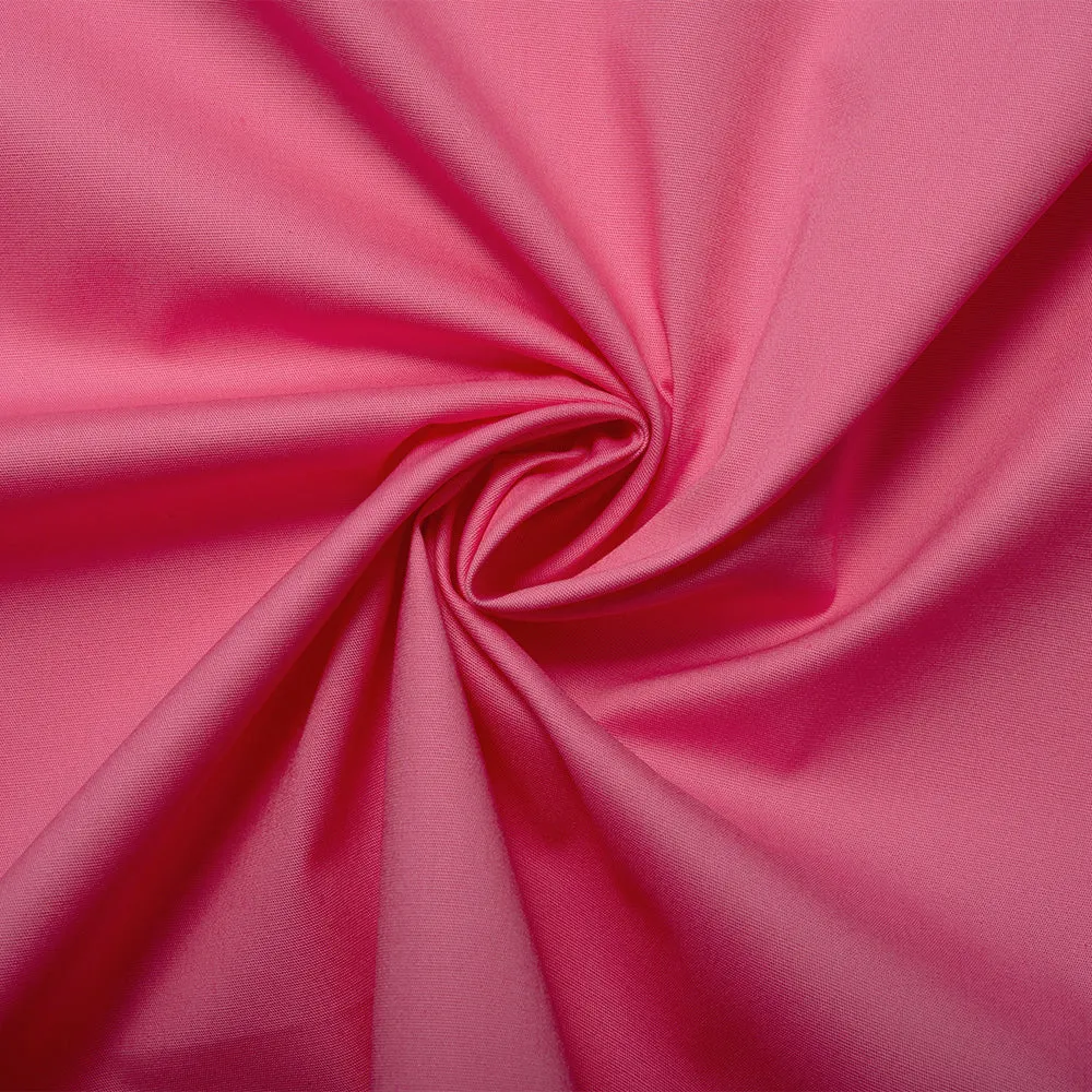 Stretch Poplin - Bumble gum