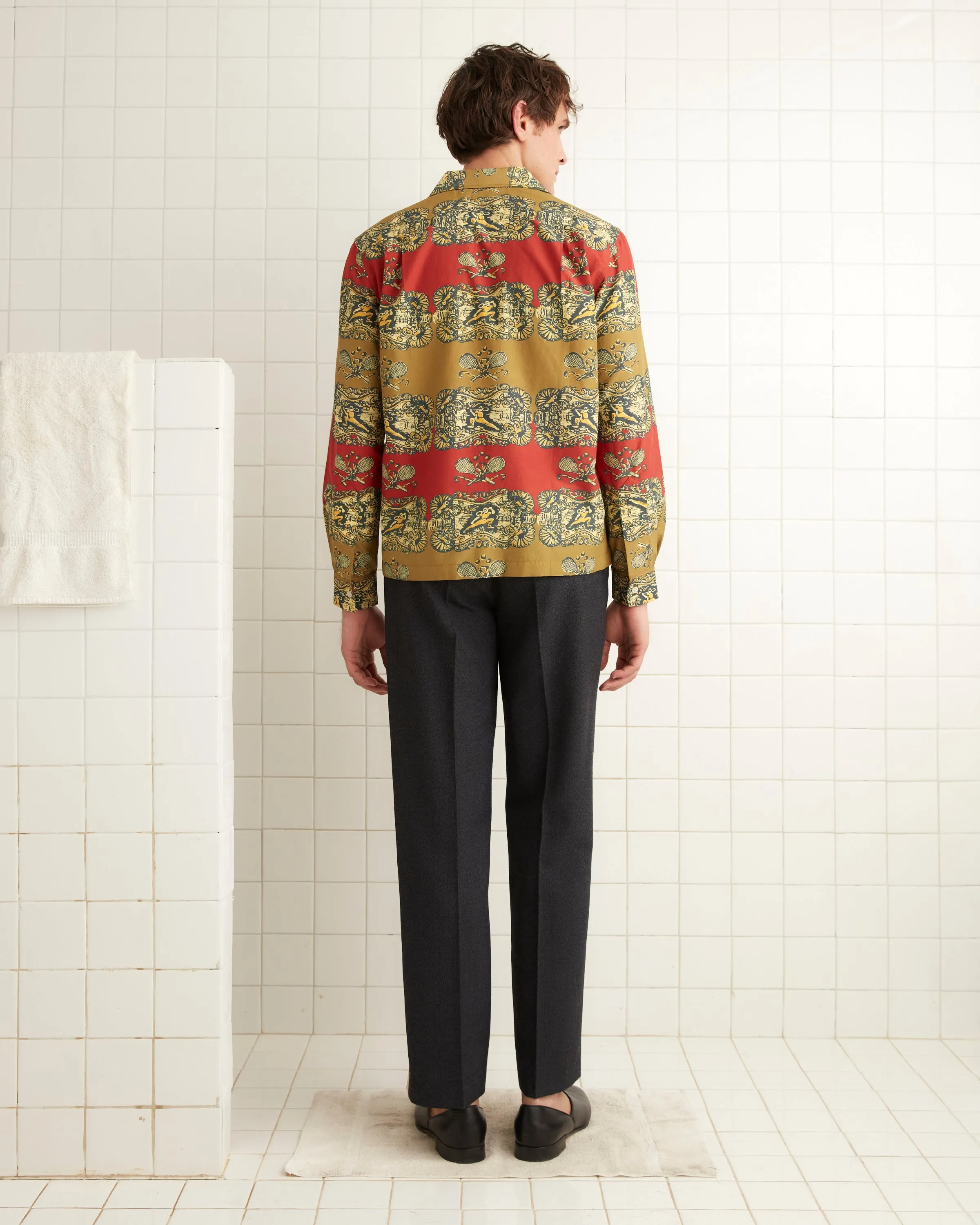 Tennis Court Long Sleeve Shirt