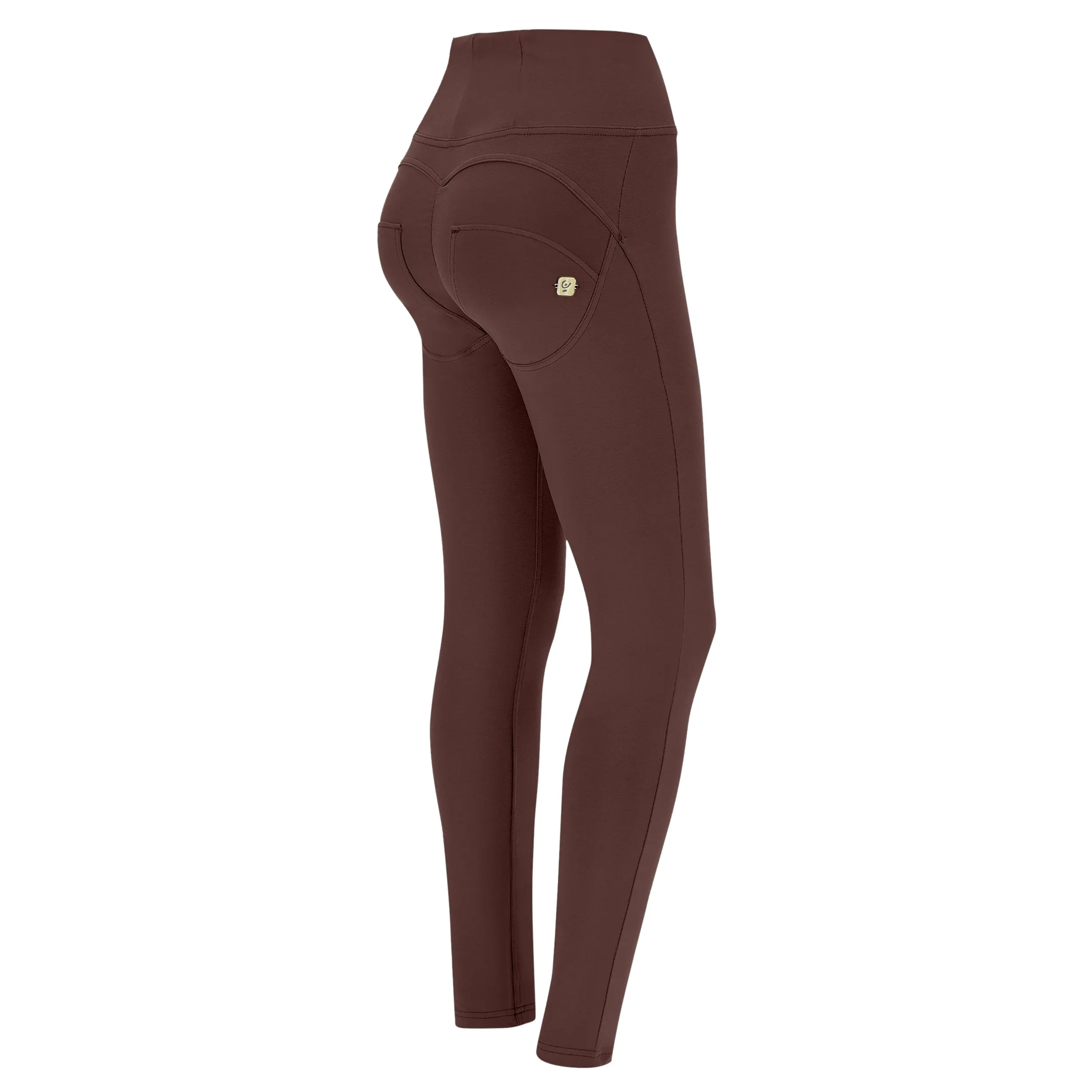 (WRUP2HC001ORG-M29) Basic WR.UP® met een Hoge Taille en Ritssluiting in Zacht Katoen